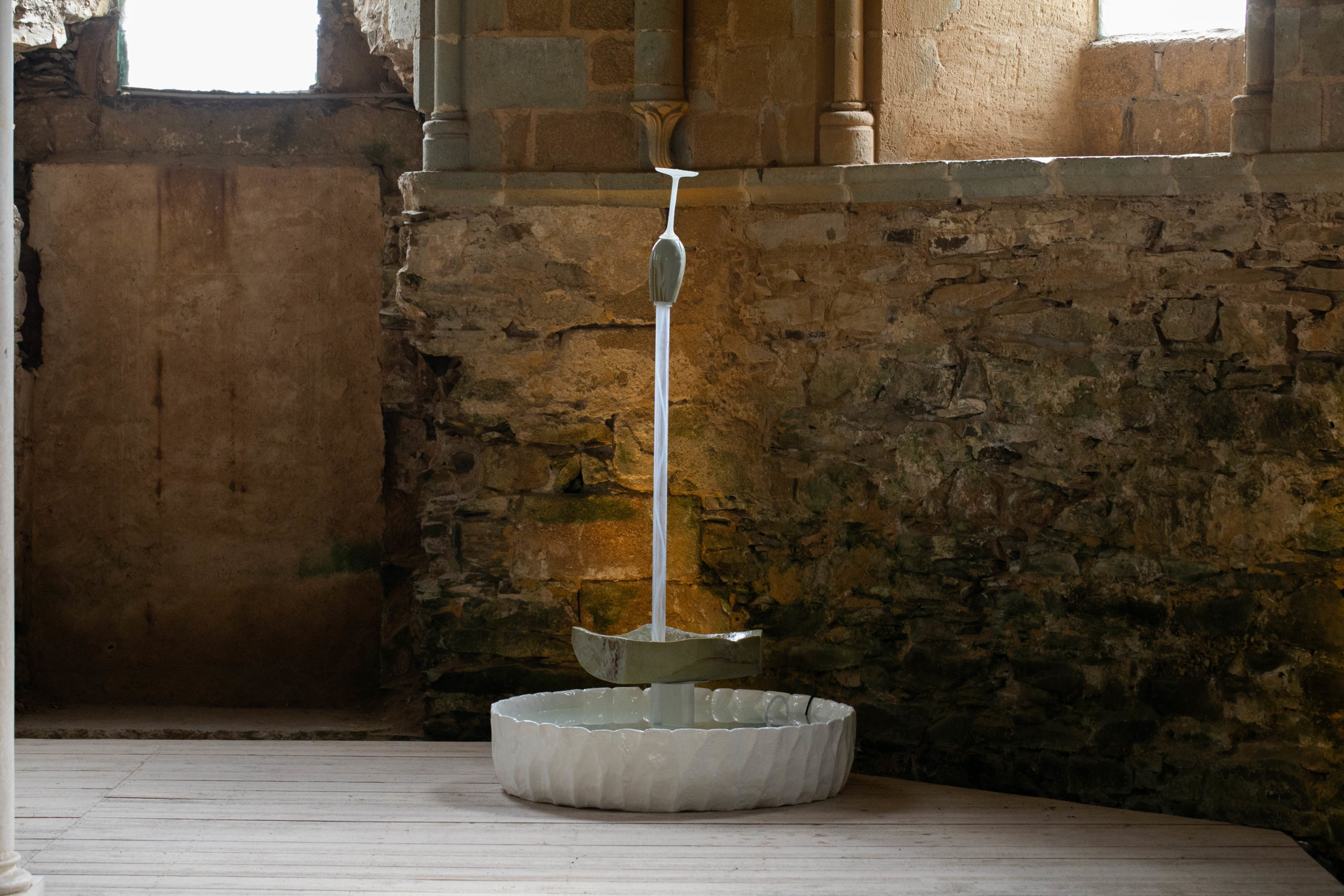 mondes nouveaux fontaine art contemporain