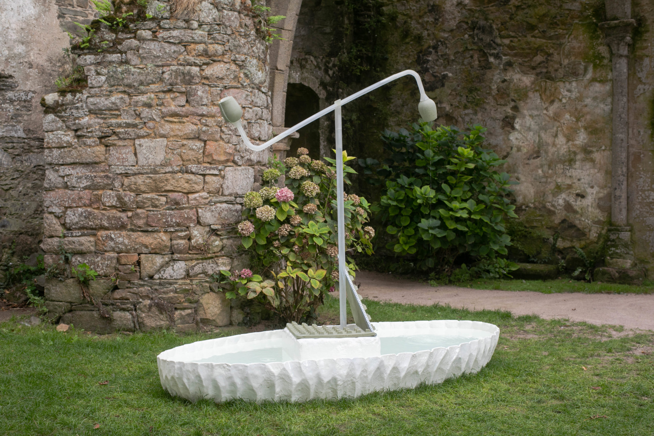 mondes nouveaux fontaine art contemporain